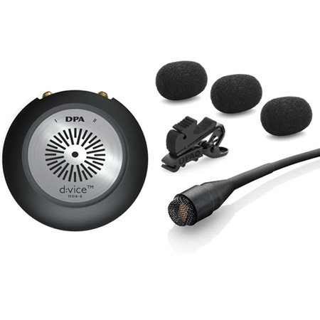 Interface audio compacte 2 entrées HQ avec cravate 4060/N DPA DVICE