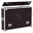 Flight-case Rythmes et Sons Open Road pour 1 ou 2 écrans LCD 46 à 55''