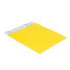 Lot de 10 bracelets à usage unique en Tyvek numéroté - Jaune