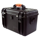 Valise plastique étanche BLACKCASE - Dim int : 40,5x23,1x26cm