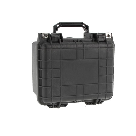 Valise plastique étanche BLACKCASE - Dim int : 24,1x18,8x18,4cm