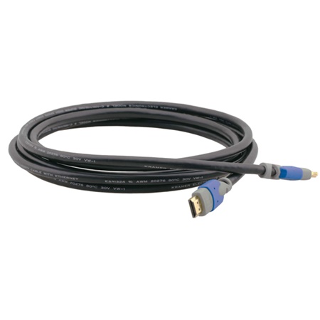 Cordon HDMI High-Speed avec Ethernet Ultra HD KRAMER - Noir - 1,8m