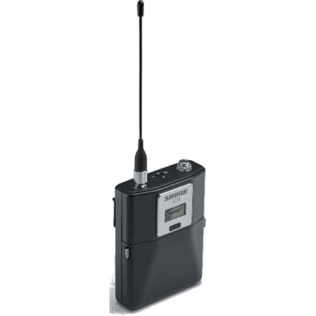 Emetteur de poche Axient Digital AD1 Shure, connecteur TA4F