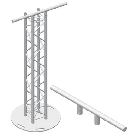 Barre totem 1m diamètre 50mm pour structure SZ290 ASD