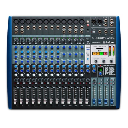 Console analogique hybride 18 canaux, Bluetooth, Multi-Effets Presonus