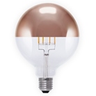 Lampe LED déco cuivre 8W E27 2000 à 2900K IRC90 450lm 20000H - SEGULA