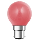 B22DEC1N-GUIRLR - Lampe LED balle de golf Rouge 1W B22 60lm 30000H - KOSNIC