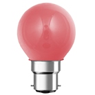 Lampe LED balle de golf Rouge 1W B22 60lm 30000H - KOSNIC