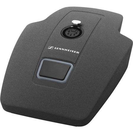 Socle de table pour col de cygne XLR5 avec interrupteur Sennheiser