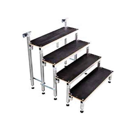 Marche 100cm fixe pour praticables ASD - largeur 1m
