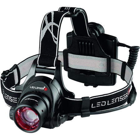 Lampe frontale 1 led Ledlenser H14R.2 avec accu rechargeable 1000 lm
