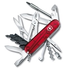 Couteau Suisse VICTORINOX Cybertool 34 Rubis rouge translucide