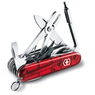 Couteau Suisse VICTORINOX Cybertool 41 Rubis rouge translucide