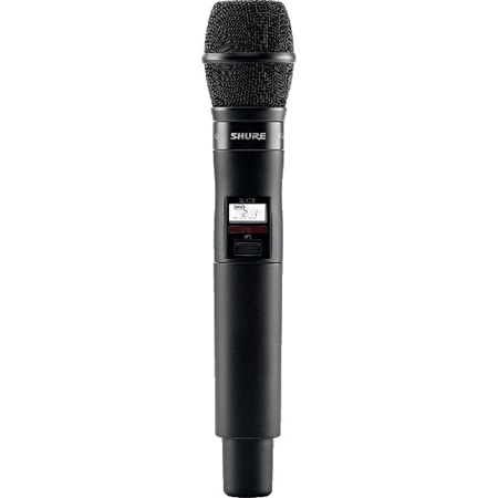 Emetteur main avec capsule KSM9 noire pour système QLXD SHURE