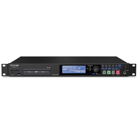 Enregistreur SD/SDHC/SDXC/USB pilotable en réseau SS-R250N Tascam