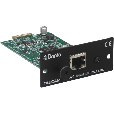 Carte optionnelle DANTE IF-DA2 pour SS-R250N et SS-CDR250N Tascam