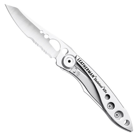 Couteau de poche ouverture une main LEATHERMAN Skeletool KBX acier