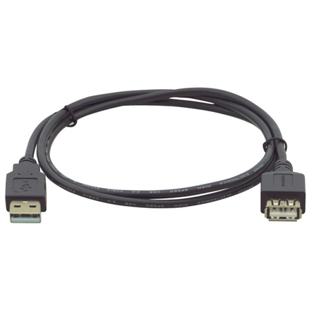 Cordon USB 2.0 modèle A mâle-A femelle KRAMER C-USB/AAE-15 -long. 4,6m