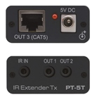 Kit Emetteur/Récepteur pour signal IR sur câble Cat5 KRAMER P-5R/T
