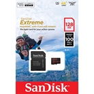 Carte mémoire SANDISK Micro SD XC Extreme Action Cam - 128Go