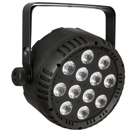 Projecteur PAR 6 en 1 Led 12 x 10W SHOWTEC Club Par 12/6 RGBWAUV 25°