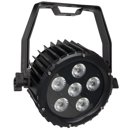 Projecteur PAR 5-en-1 Led 6 x 10W SHOWTEC Power Spot 6 Q5 RGBWA 25°