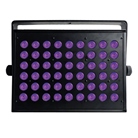 Lumière noire 54 x 3W angle large pilotable DMX512/auto/music