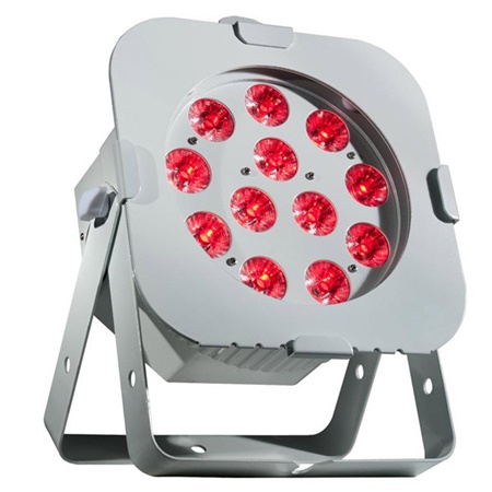 PAR LED 12 x 12W RGBWA+UV 6 en 1 30° finition blanche ADJ