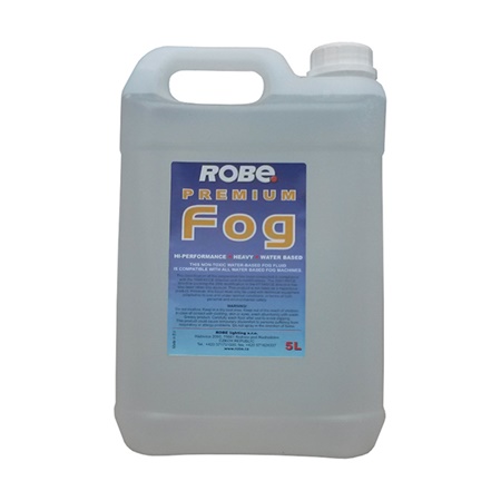 Liquide à fumée à dispersion lente ROBE Fog Premium (bidon 5L)