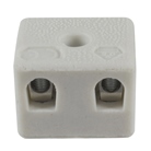 Domino porcelaine standard 2 pôles jusqu'à 3,5mm²