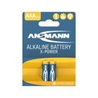 Lot de 2 piles alcaline X Power LR03 AAA Ansmann