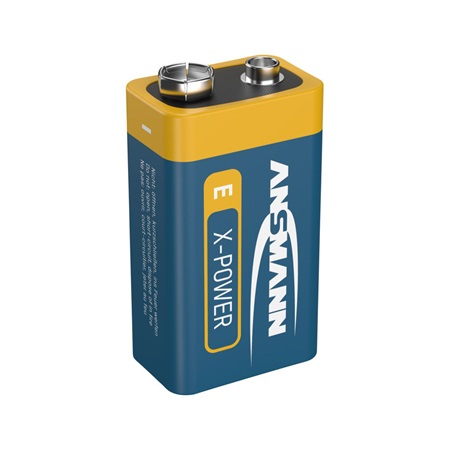 Pile 9V Alcaline 6LR61 Ansmann