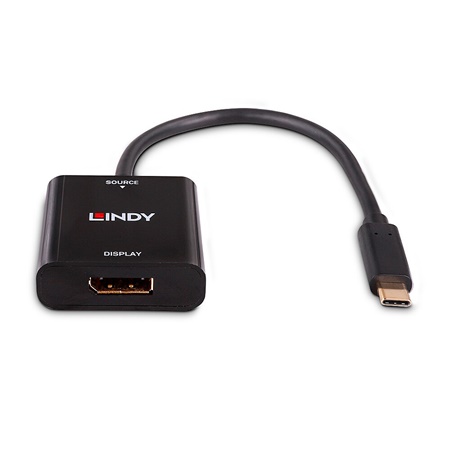 Adaptateur USB 3.1 type C mâle - DisplayPort femelle - 4K UHD LINDY