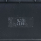 Bac ''EU'' en polypropylène BLACKCASE - 400x300x230mm - Noir 27,6l