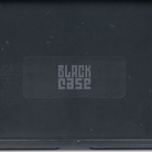 Bac ''EU'' en polypropylène BLACKCASE - 600x400x290mm - Noir 69,6l