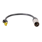 Cordon adaptatateur SOMMER CABLE RJ45 - DMX 3 points mâle - 30cm