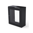Rack mural court PENN Shallow Wall Mount Rack - 19'' 12U