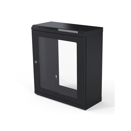 Rack mural court PENN Shallow Wall Mount Rack - 19'' 12U