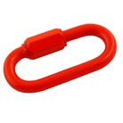 Maillon permettant le raccord de 2 chaines plastique CHAINE/RB - Rouge