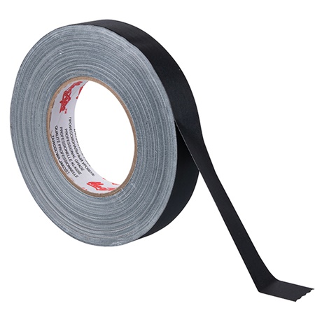 Gaffer professionnel MagTape® Matt 500 Gaffer Tape - 25mm x 50m Noir