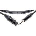 Cordon XLR 3 femelle - JACK Mono mâle - longueur 10m