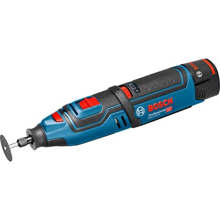 Outils rotatif 12V Bosch pro 2 batteries + accessoires en coffret