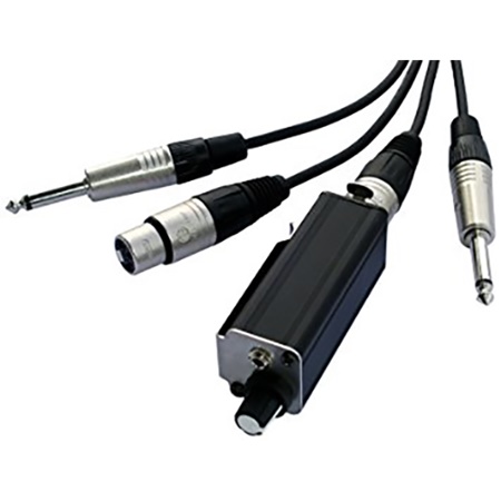 Mini body pack In Ear + double cordon 10m XLR et Jack 6,35mm FA