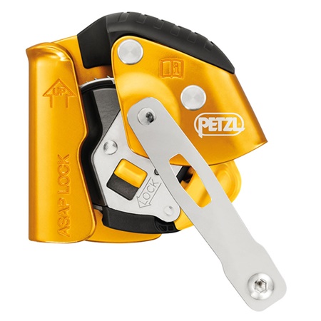 Antichute mobile sur corde avec fonction de blocage PETZL Asap Lock