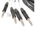 Multipaire 4 XLR3 mâle - 4 JACK stéréo mâle - longueur 9m SOMMER CABLE