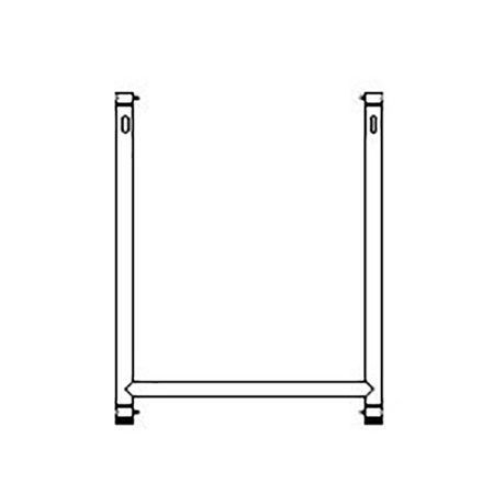 Extension noire en H pour échelle de projecteur ASD