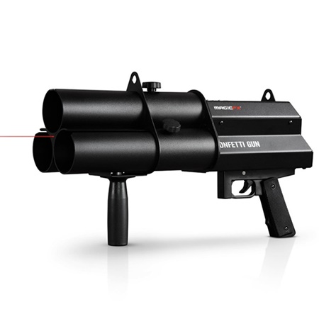 Canon à 3 confettis électriques à main Confetti Gun Magic FX