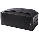 Enceinte 2 x 4'' 90°x40° orientable version touring noire ID24 NEXO