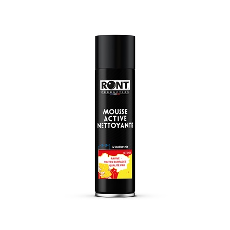 Mousse active nettoyante polyvalente puissante - Toute surface - RONT