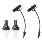 Couple stéréo supercardioïde hi-sens DPA 4099 CORE + clips piano